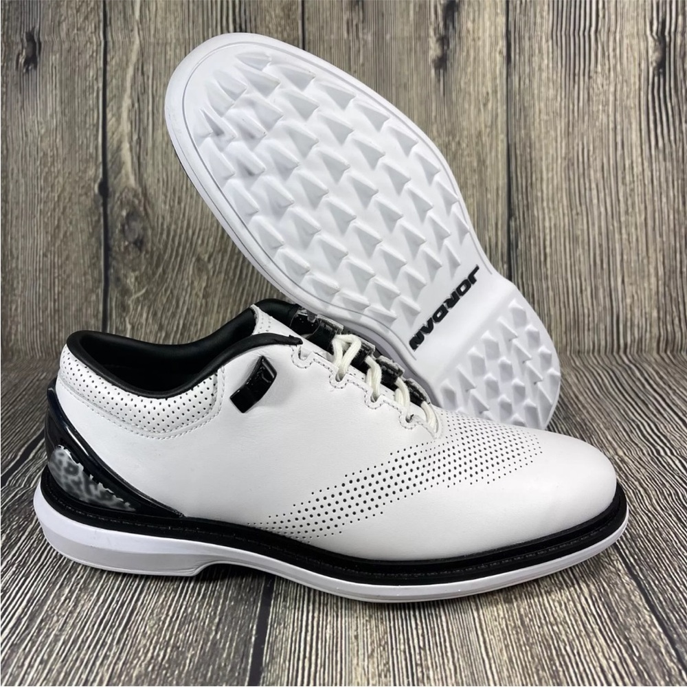 NWT  Nike Jordan ADG 4 White Black Golf Shoes Youth Sz‎ 3.5, Women Sz 5 No Box